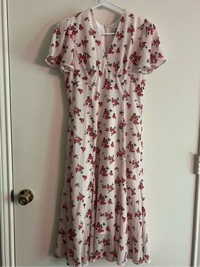 Floral midi dress